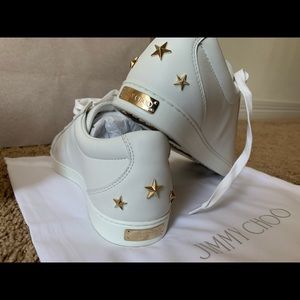 Jimmy Choo White Sneakers